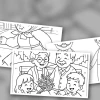 Bộ sưu tập tranh tô màu bà ngoại đẹp nhất cho bé yêu