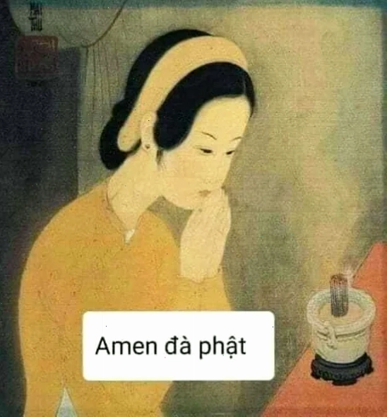 Ảnh a di đà phật meme