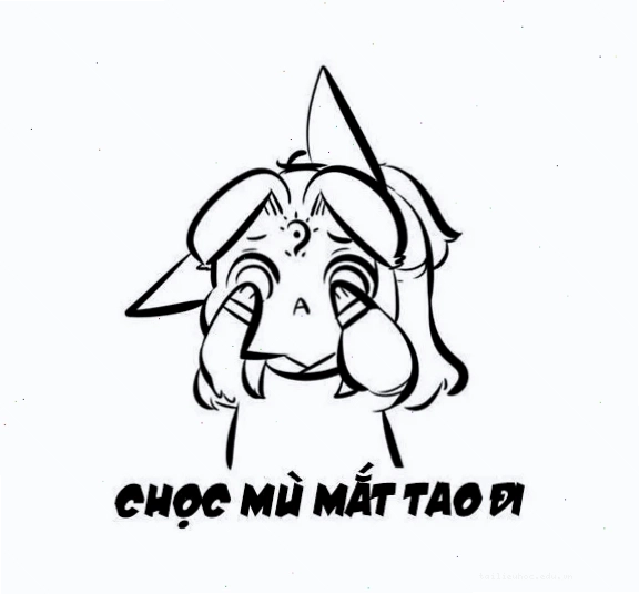 meme mù đường ảnh chế giấu mặt