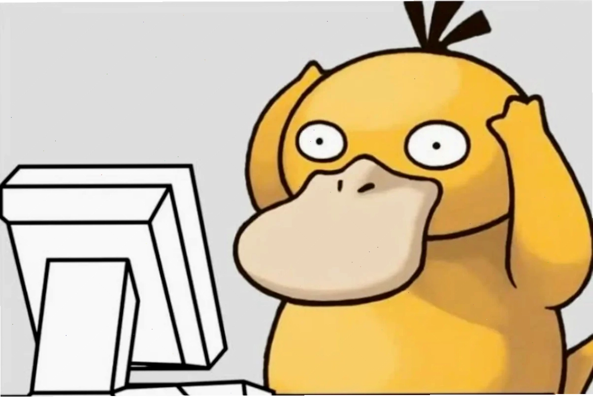 ảnh con vịt meme cầm dù