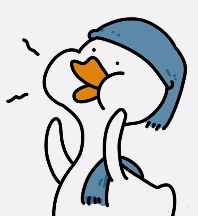 ảnh con vịt meme đi học