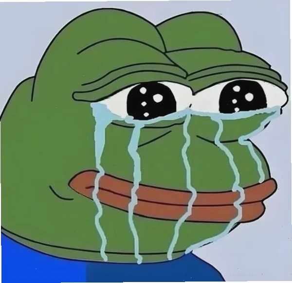 Dáng điệu lơ đễnh ảnh meme ếch xanh lơ đễnh
