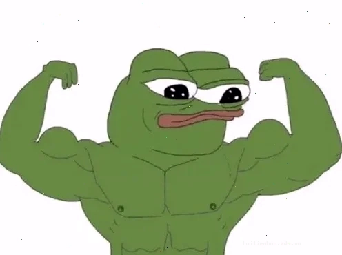 Hành động loay hoay trốn tránh ảnh meme ếch xanh trốn sau góc