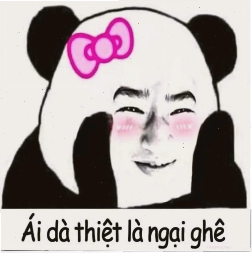 ảnh meme ngại quá khi bị chọc