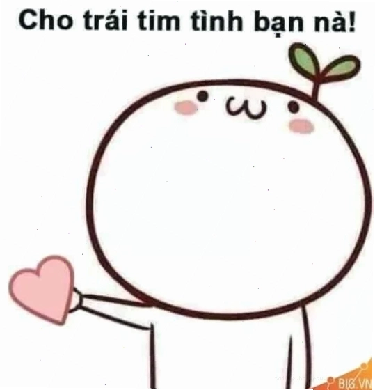 phong cách ngầu ảnh meme trái tim ngầu