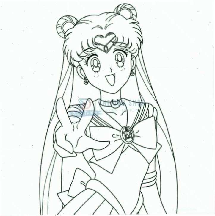 Tranh tô màu học sinh anime girl tranh tô màu anime đẹp nhất học sinh