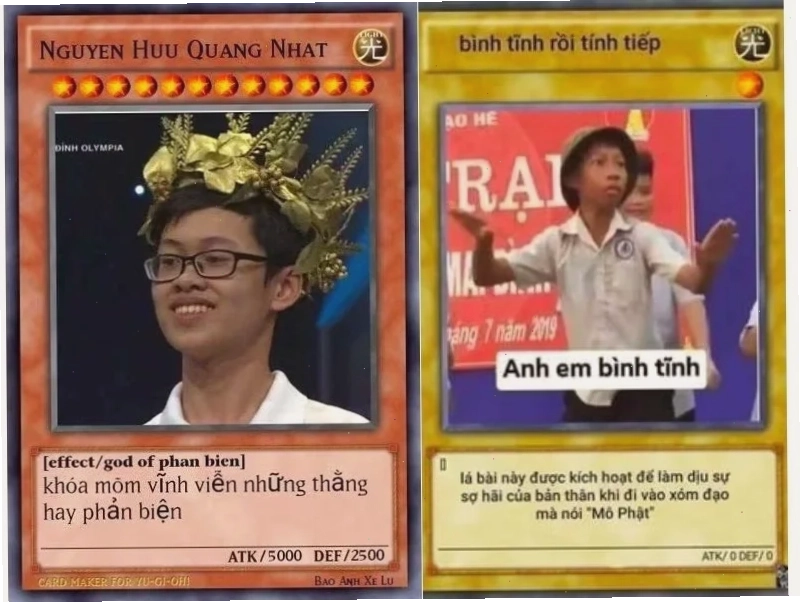 bài ma thuật meme độc lạ Bài ma thuật meme độc lạ