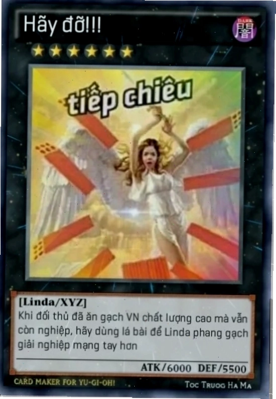 Chế bài sáng tạo bài yugioh chế với hình ảnh nhân vật lạ