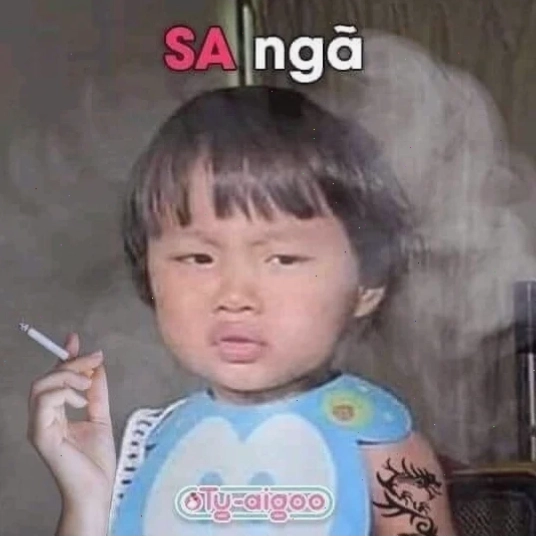bé sa meme bé sa meme đời thường