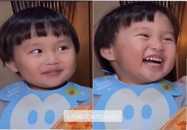 bé sa meme bé sa meme nụ cười