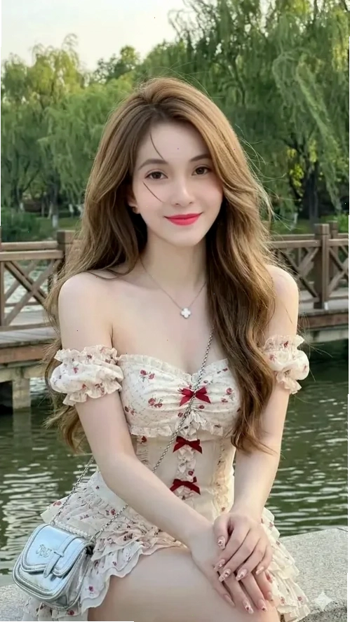 Cô gái phong cách hàn quốc làm hình nền girl xinh 4k cho iphone
