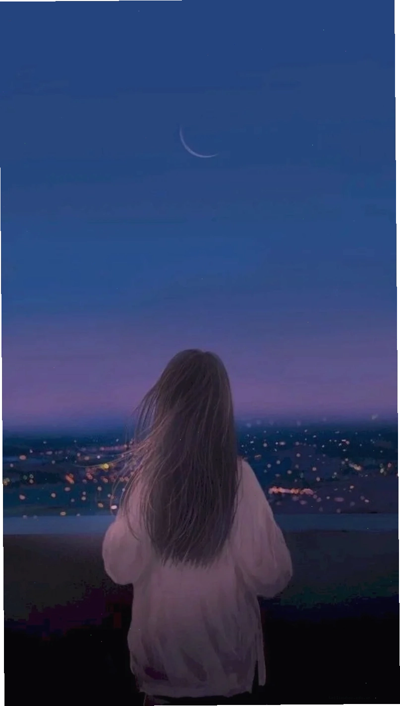 Con đường dài hình nền cô đơn đẹp