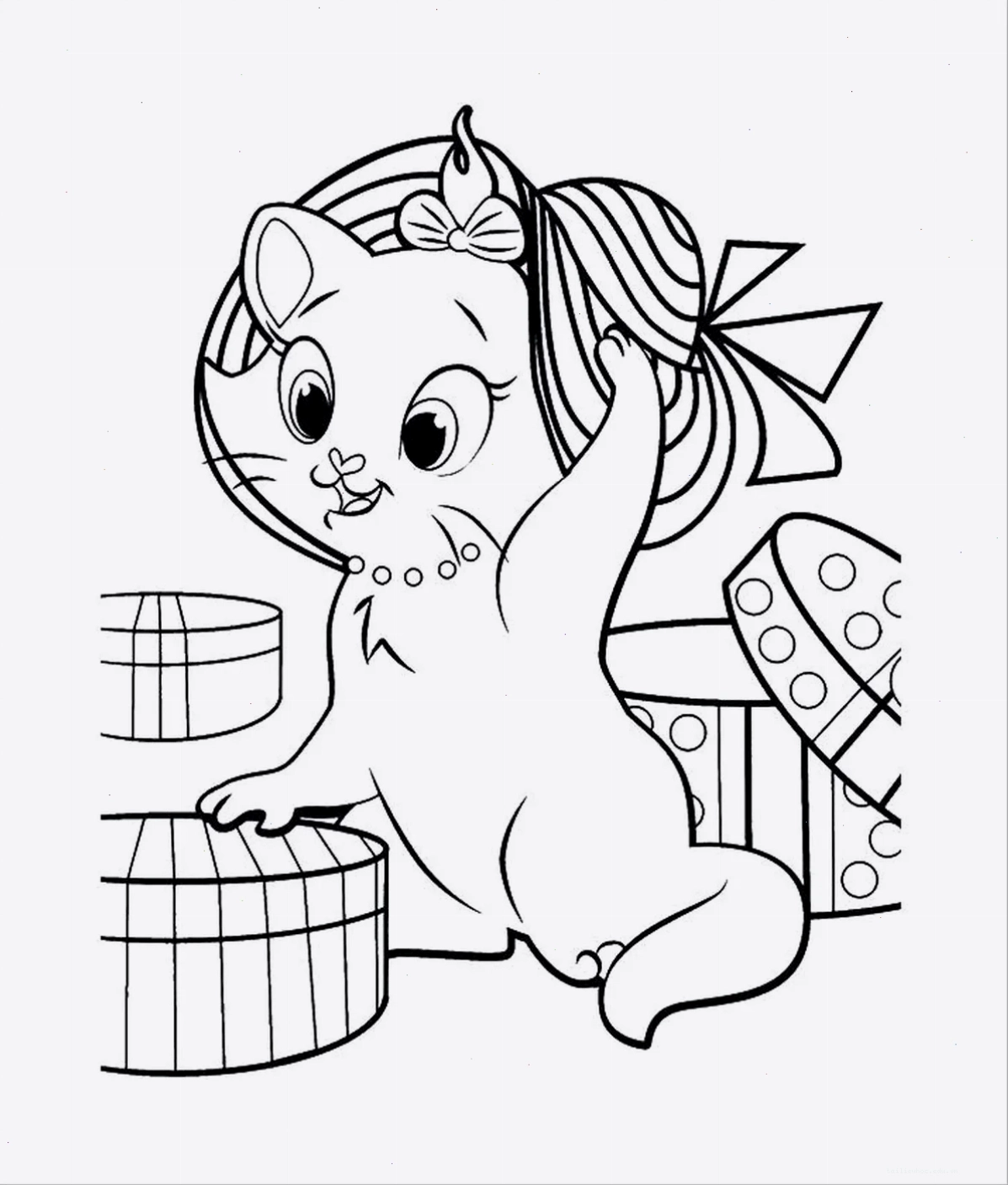 mèo con đáng yêu con mèo tô màu gì cho mèo con