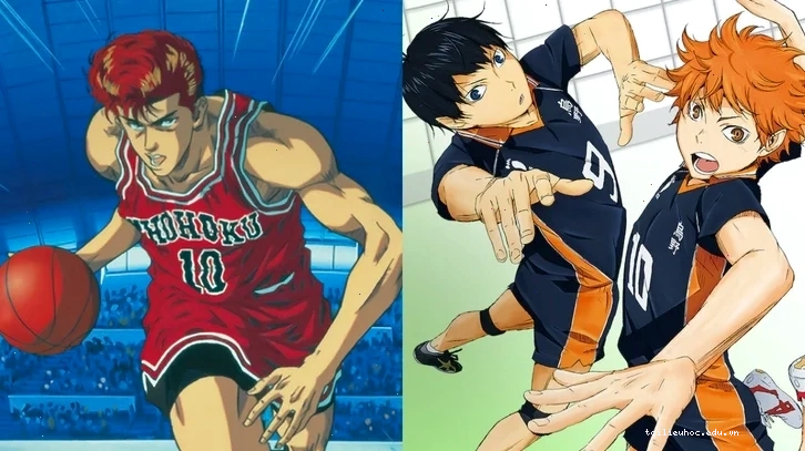 Cú sút đầy uy lực trong anime