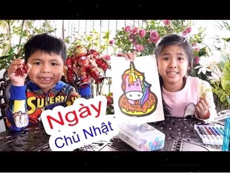 Đam mê bún bắp tô màu