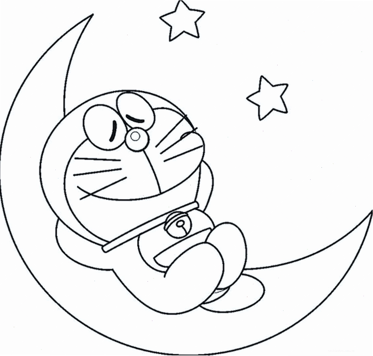 Doraemon làm cầu thủ trong in tranh tô màu doremon