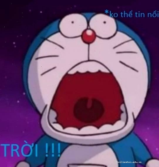 Doraemon meme sợ doraemon meme hoảng hốt