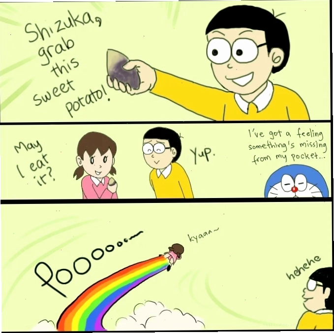 Doraemon và Nobita doraemon meme Nobita