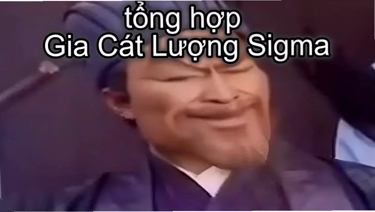 Đời là bể khổ Gia Cát Lượng trầm tư trong gia cát lượng meme