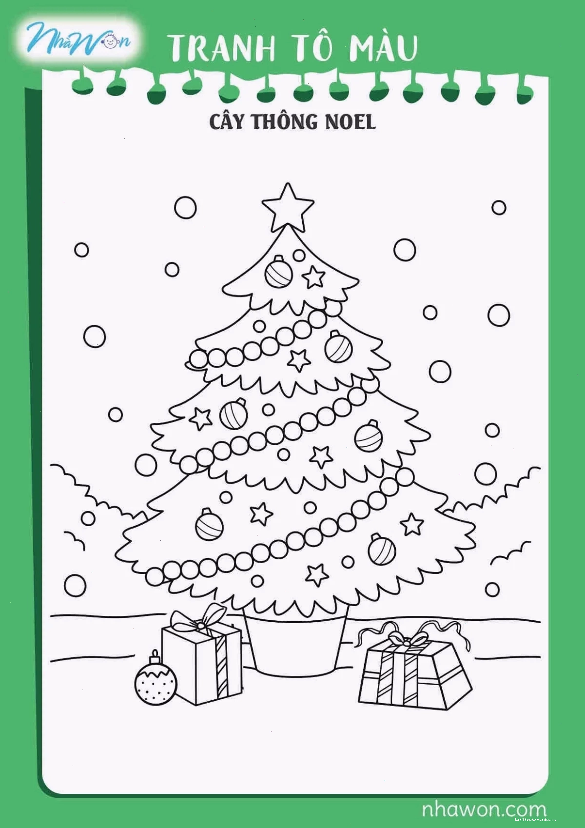 bên bếp lò giáng sinh tranh tô màu noel bếp lò