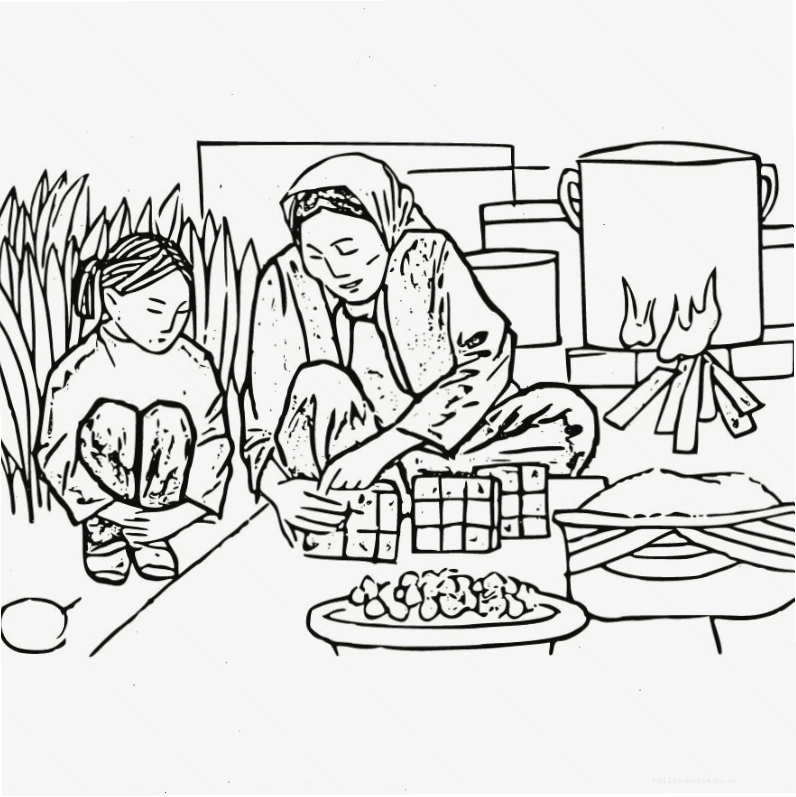 giáo án tô màu bánh chưng nhà trẻ qua góc nhìn chuyên gia
