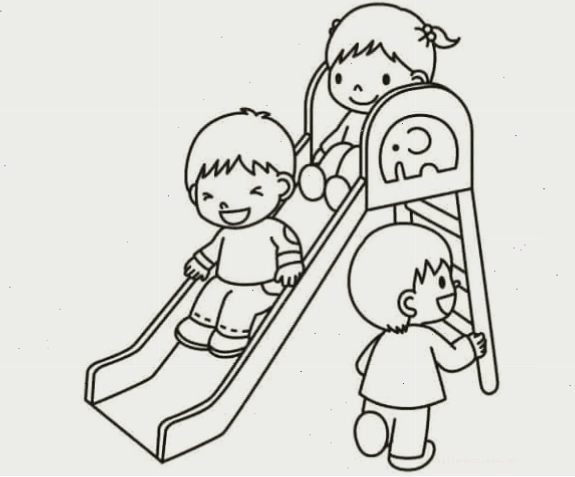 giáo án tô màu cầu trượt