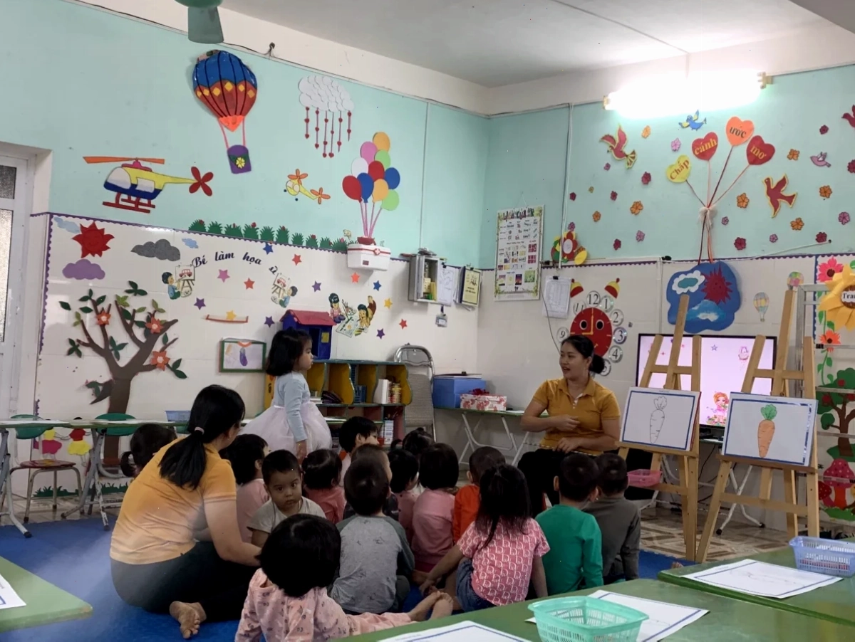 giáo án tô màu củ cà rốt niềm vui