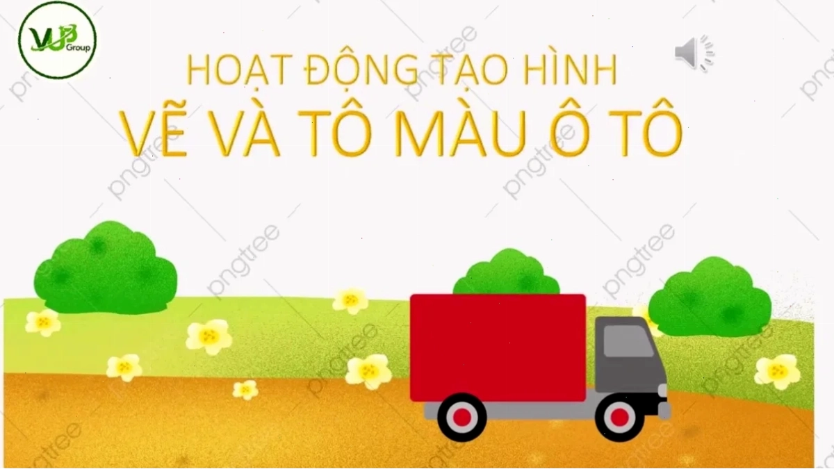 giáo án vẽ tô màu ô tô chi tiết