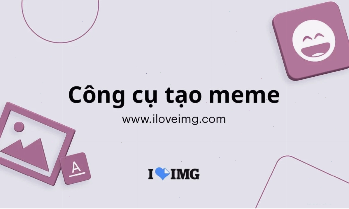 Phần mềm tạo meme Giao diện phần mềm hỗ trợ tạo ảnh meme đơn giản