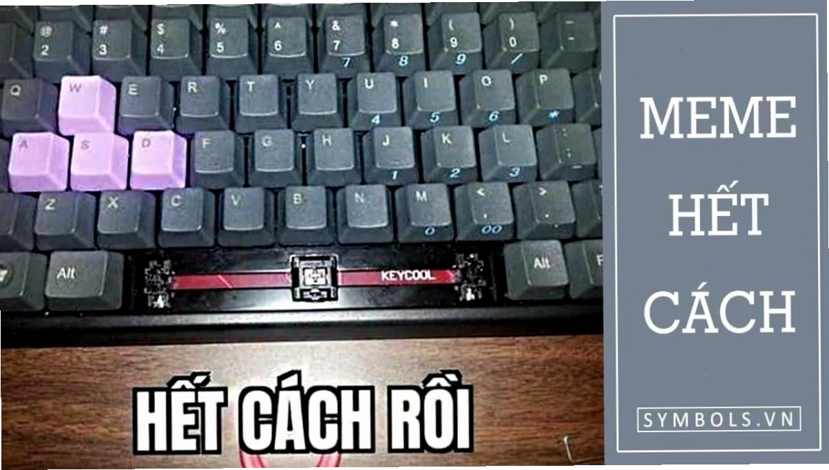 meme vui vẻ hết cách rồi meme bàn phím vui vẻ