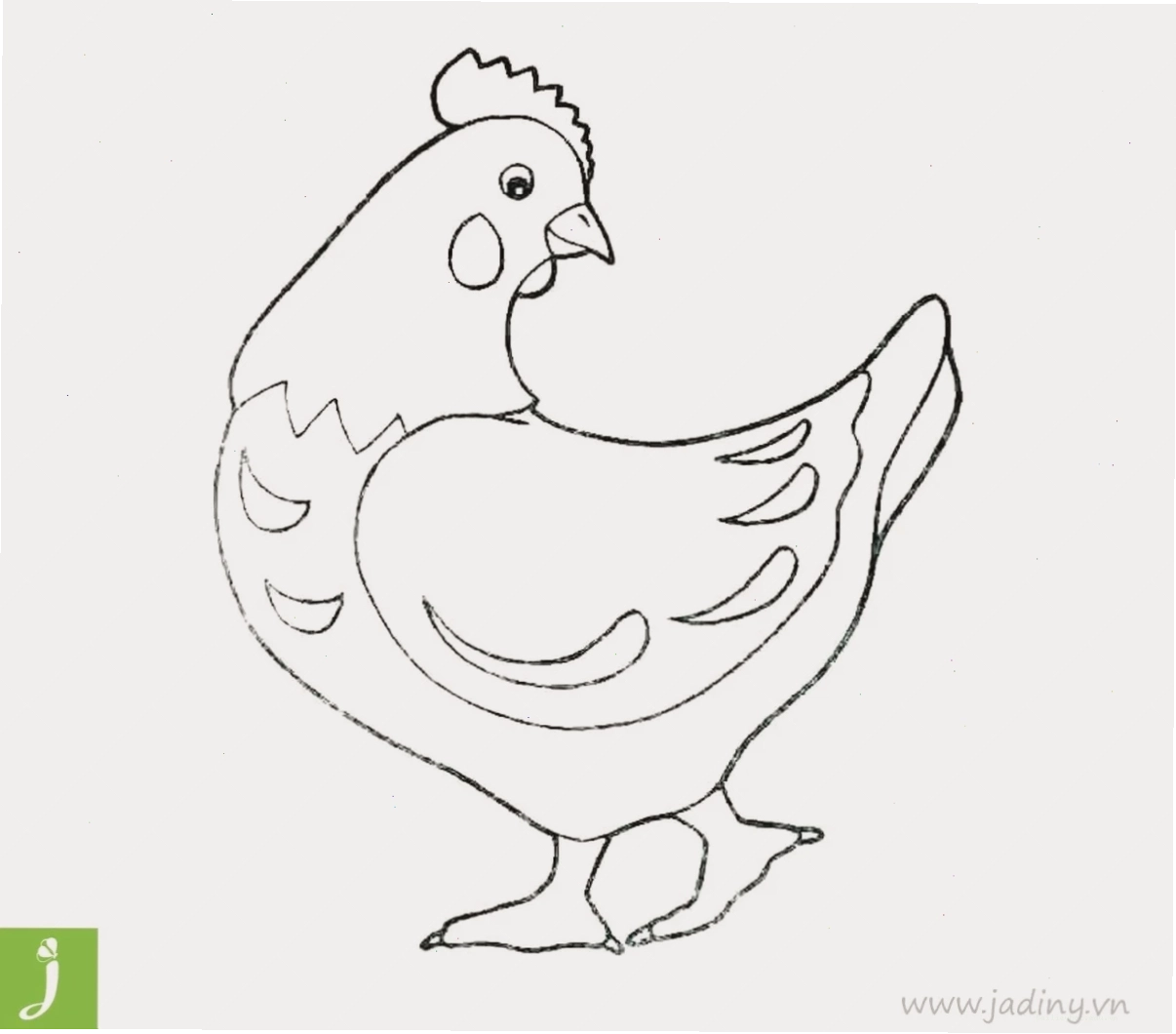 hình các con vật để bé tô màu gấu trúc