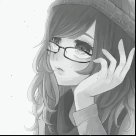 Hình nền anime trắng đen ngầu