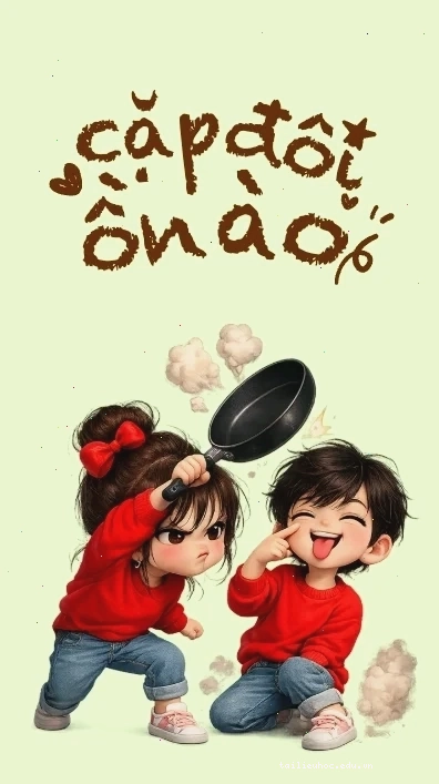 hình nền cặp chibi tươi sáng hình nền cặp chibi tươi sáng năng động