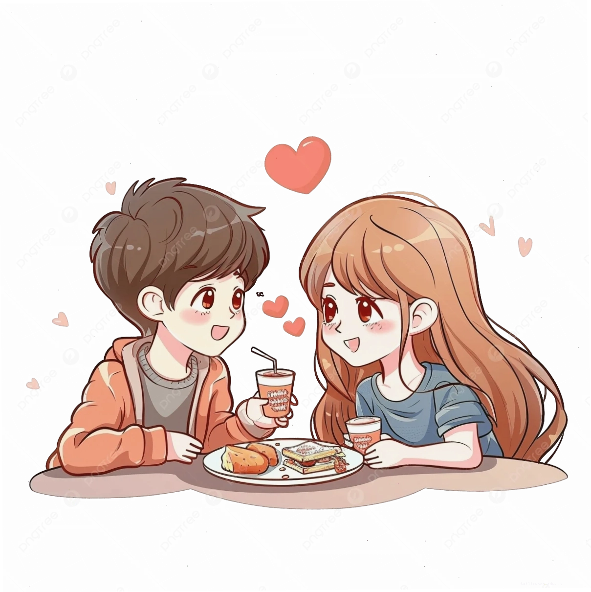 hình nền cặp chibi vui nhộn hình nền cặp chibi vui nhộn ấn tượng