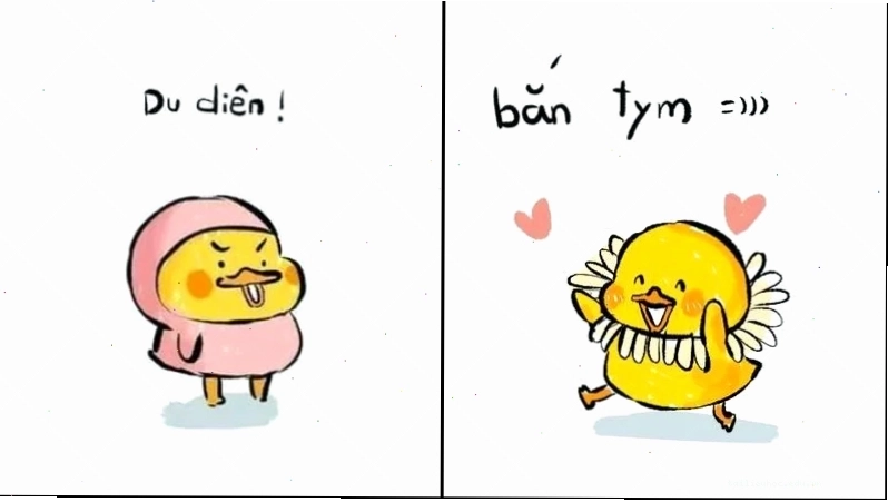 hình nền cặp cho bạn thân dễ thương