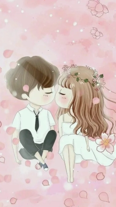 hình nền cặp đôi chibi cute xinh xắn hình nền cặp đôi chibi cute đáng yêu cho màn hình điện thoại