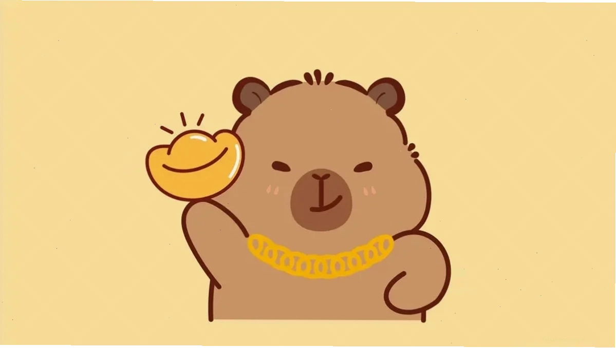 hình nền capybara hình nền capybara nghệ thuật trừu tượng