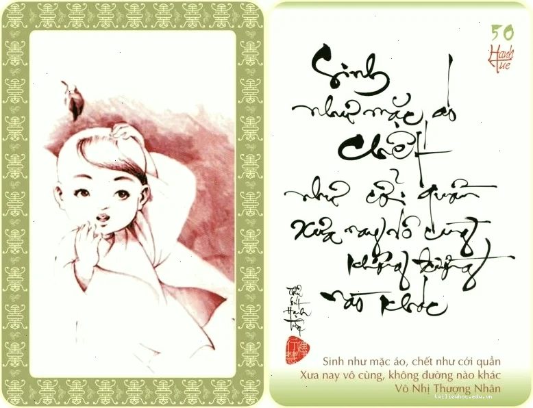 hình nền chú tiểu dễ thương bên bờ nước