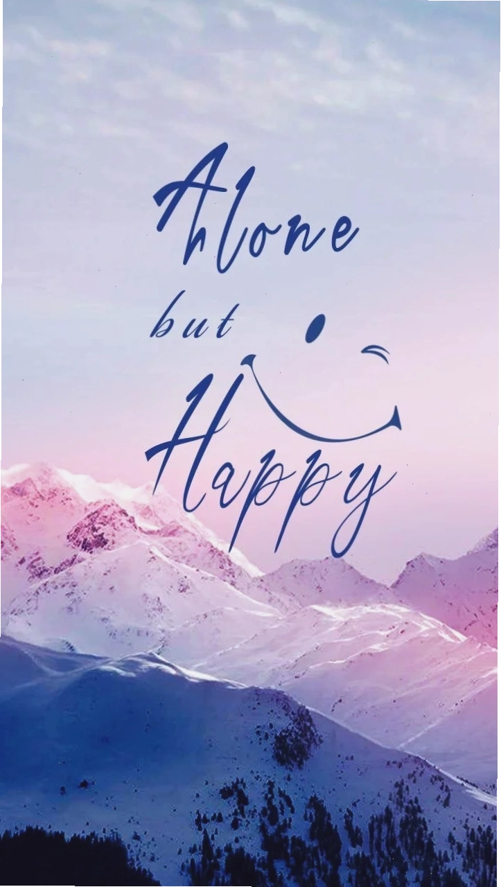 Hình nền cô đơn đẹp với hoa sen