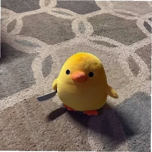 hình nền con vịt vàng tik tok ngầu