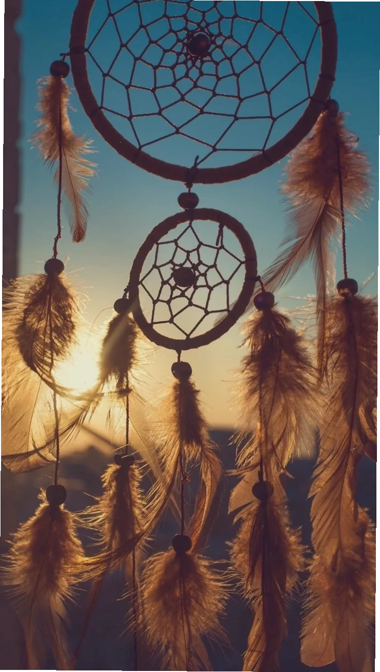 hình nền điện thoại dreamcatcher phong cách mandala