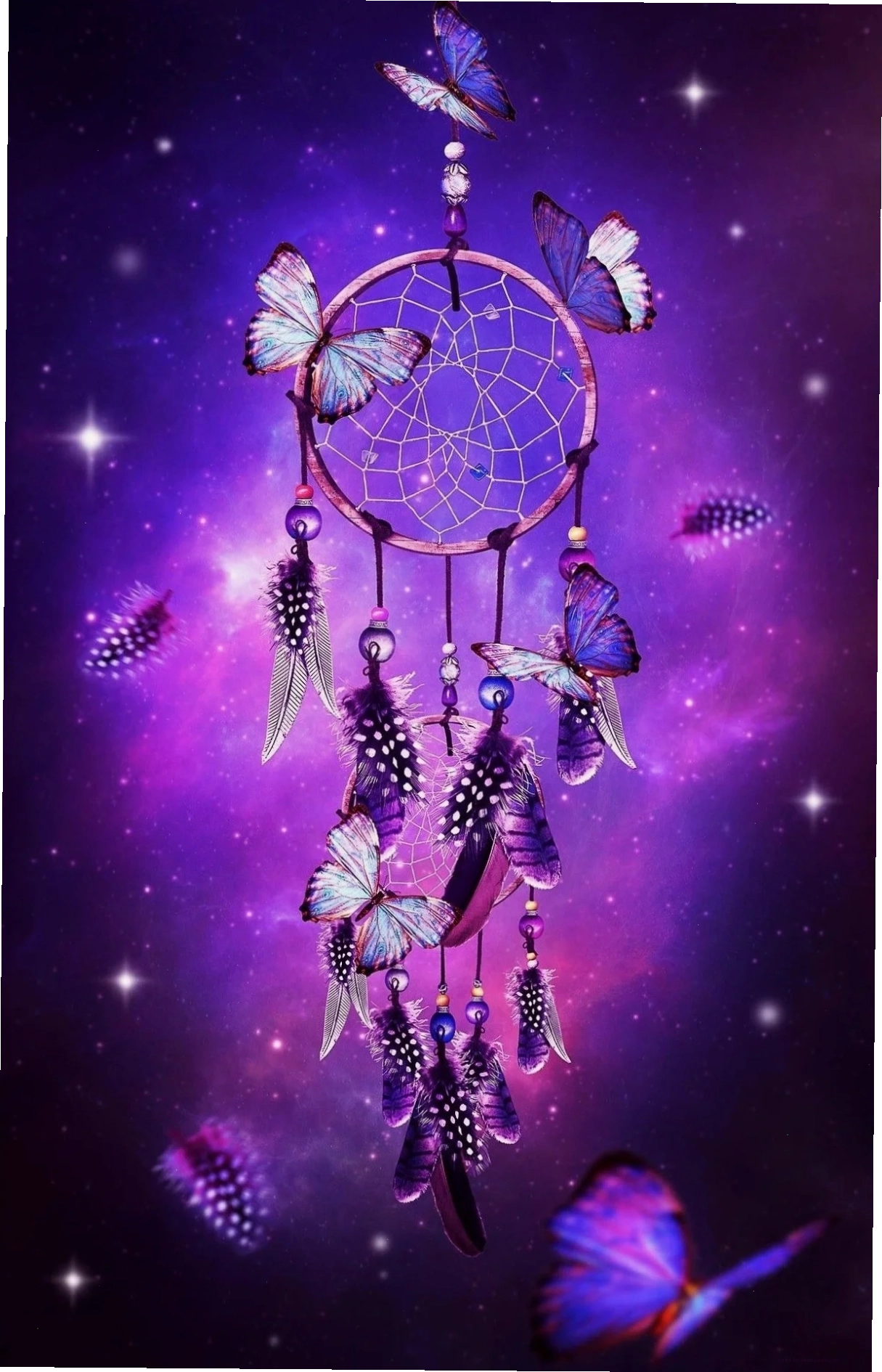 hình nền điện thoại dreamcatcher phong cách tối giản