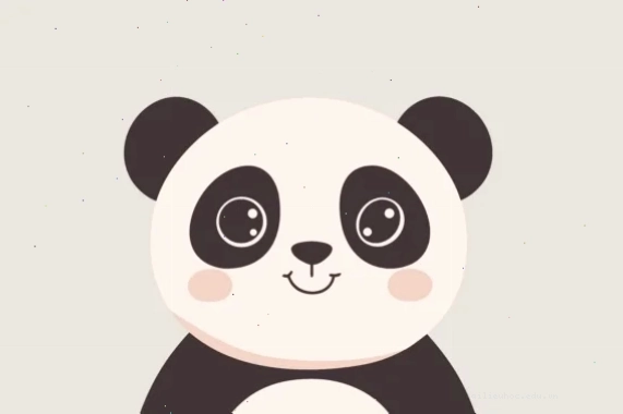 hình nền gấu trúc cute chibi