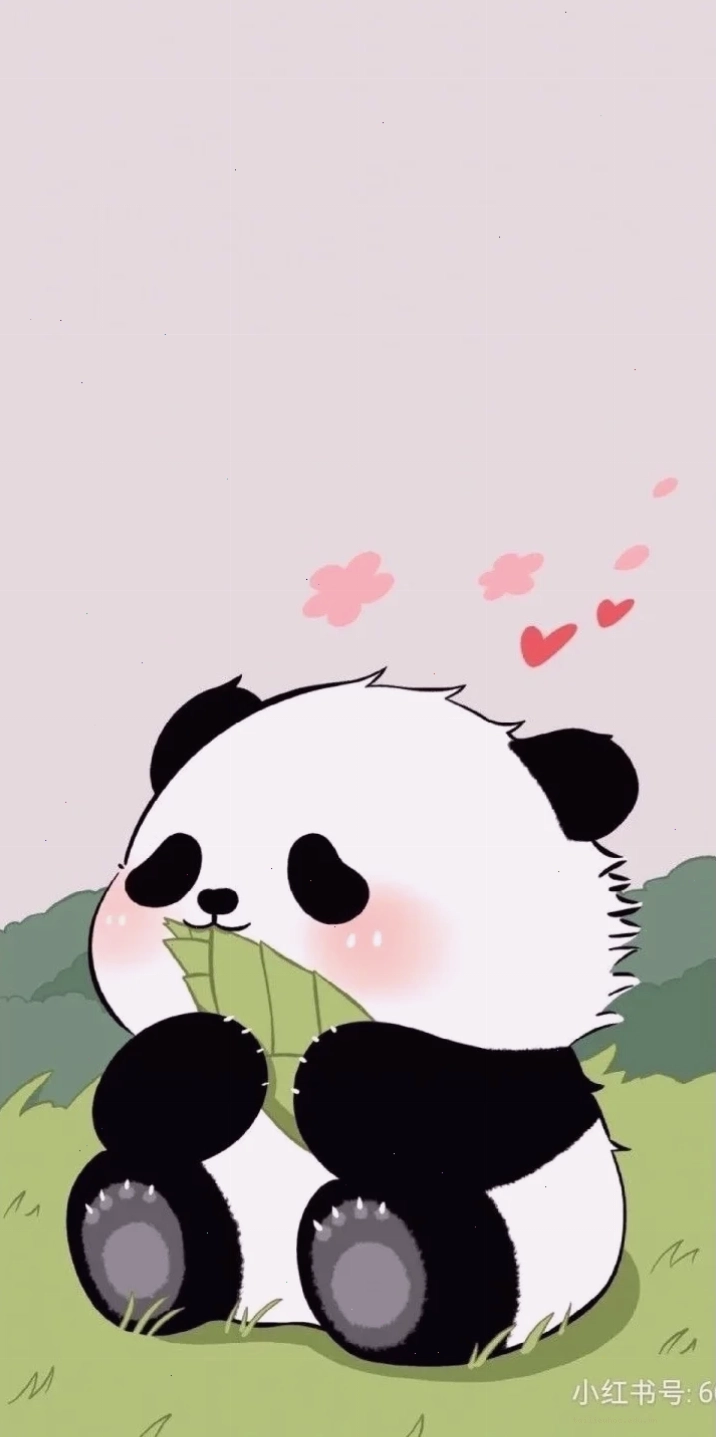 hình nền gấu trúc cute dễ thương