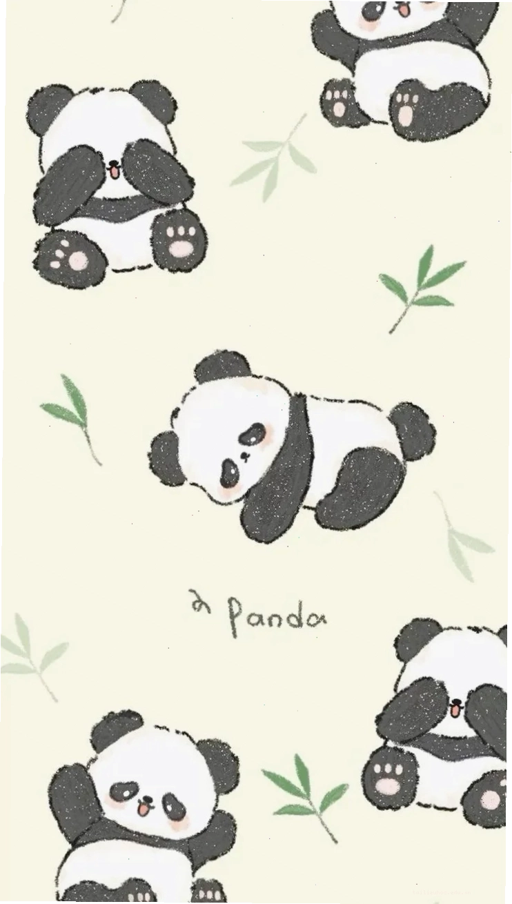 hình nền gấu trúc cute dễ thương