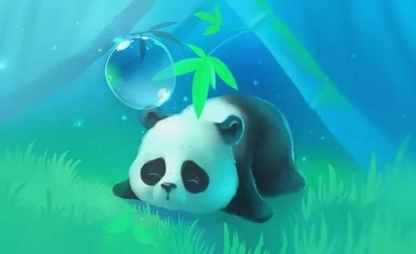hình nền gấu trúc siêu cute