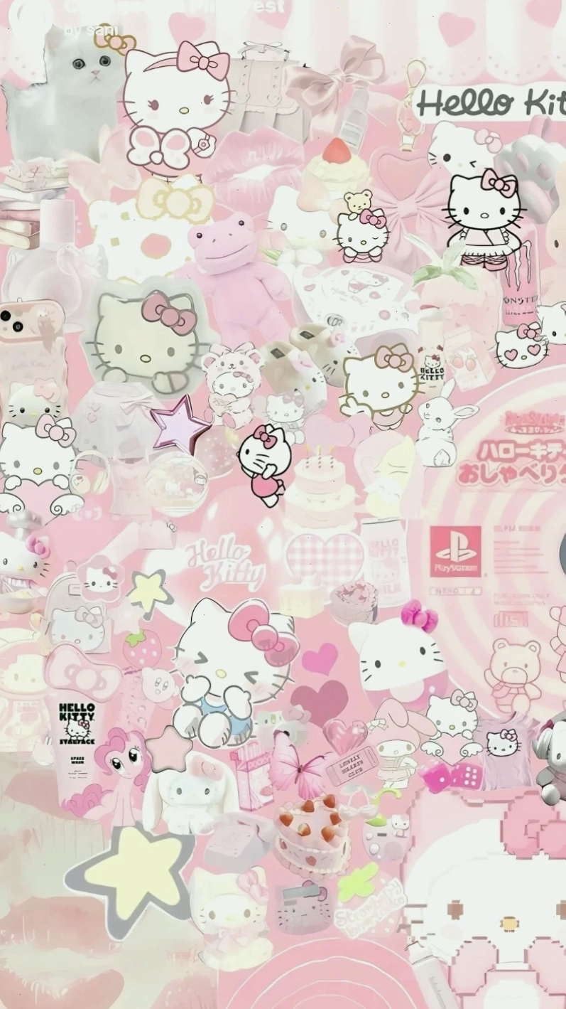 Nền trơn dịu hình nền hello kitty với nền trơn dịu