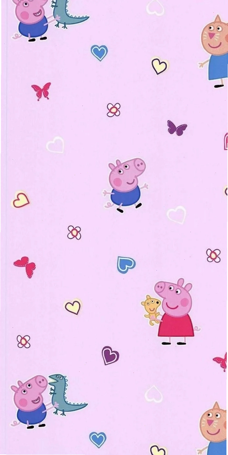 peppa chibi hình nền heo peppa chibi