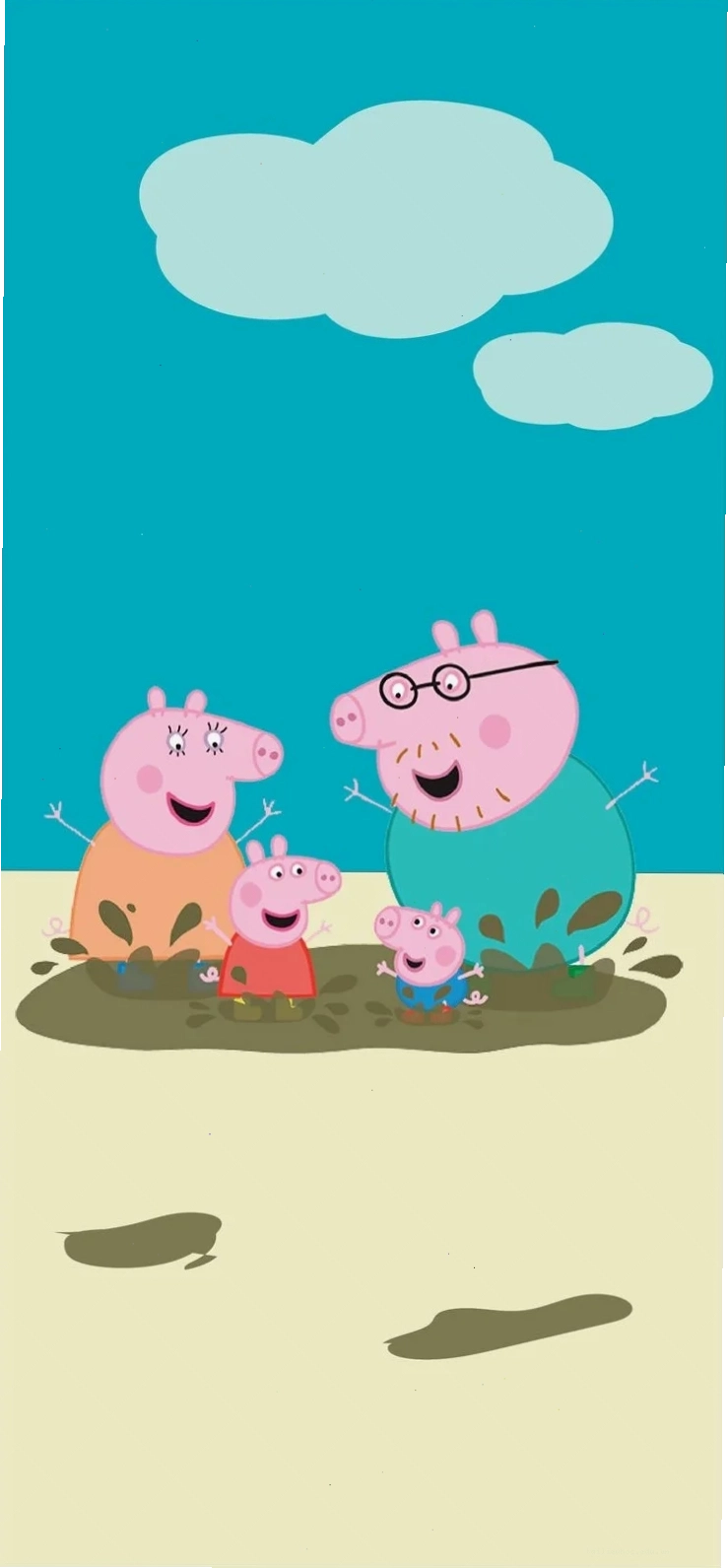 hình nền heo peppa hài hước