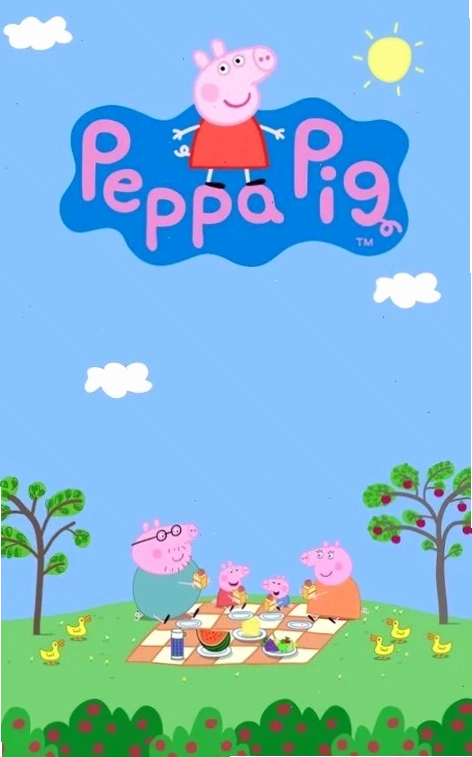heo peppa vui vẻ hình nền heo peppa vui nhộn